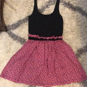Pink floral dress size M